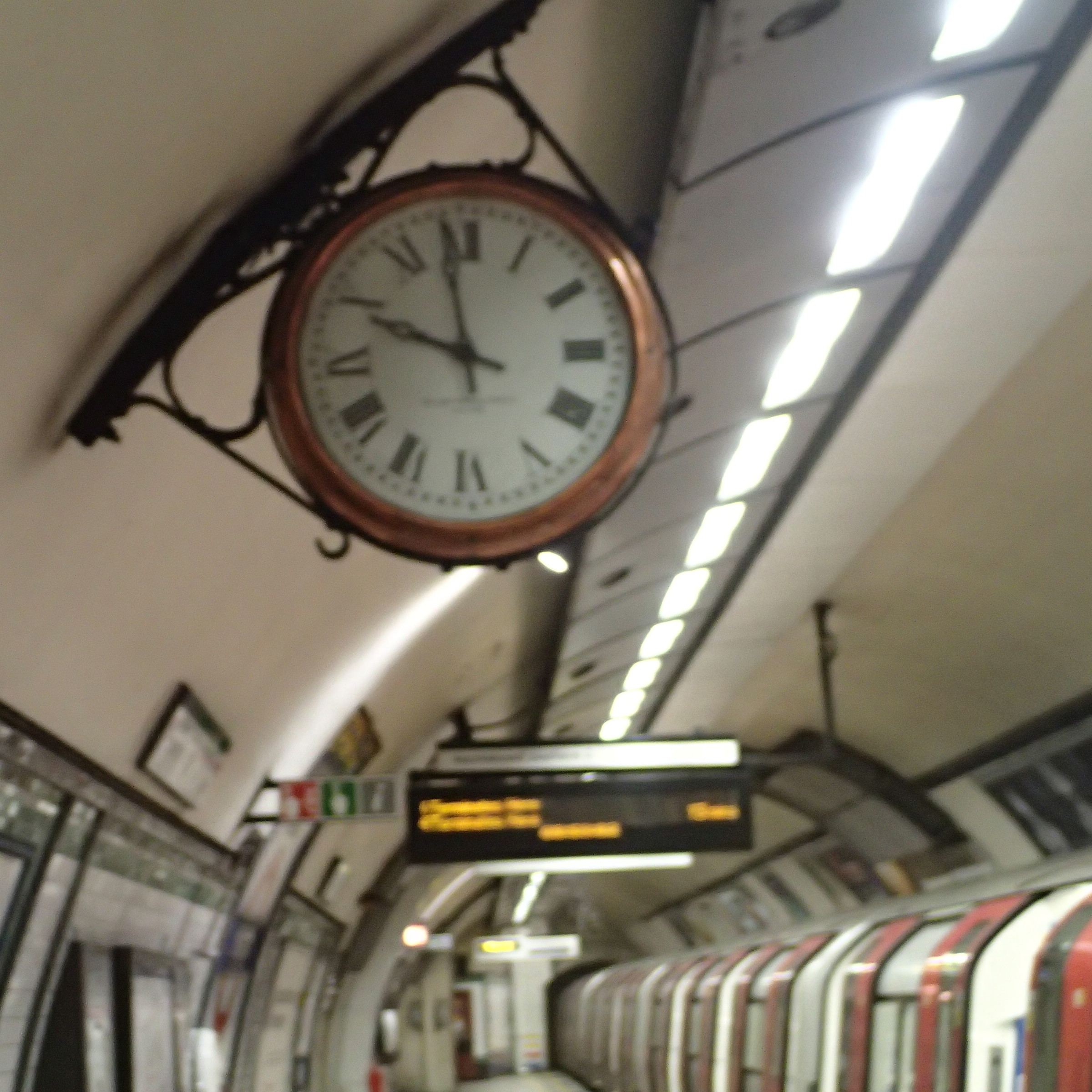 Clock On Southbound Charing Cross Branch « The Anonymous Widower