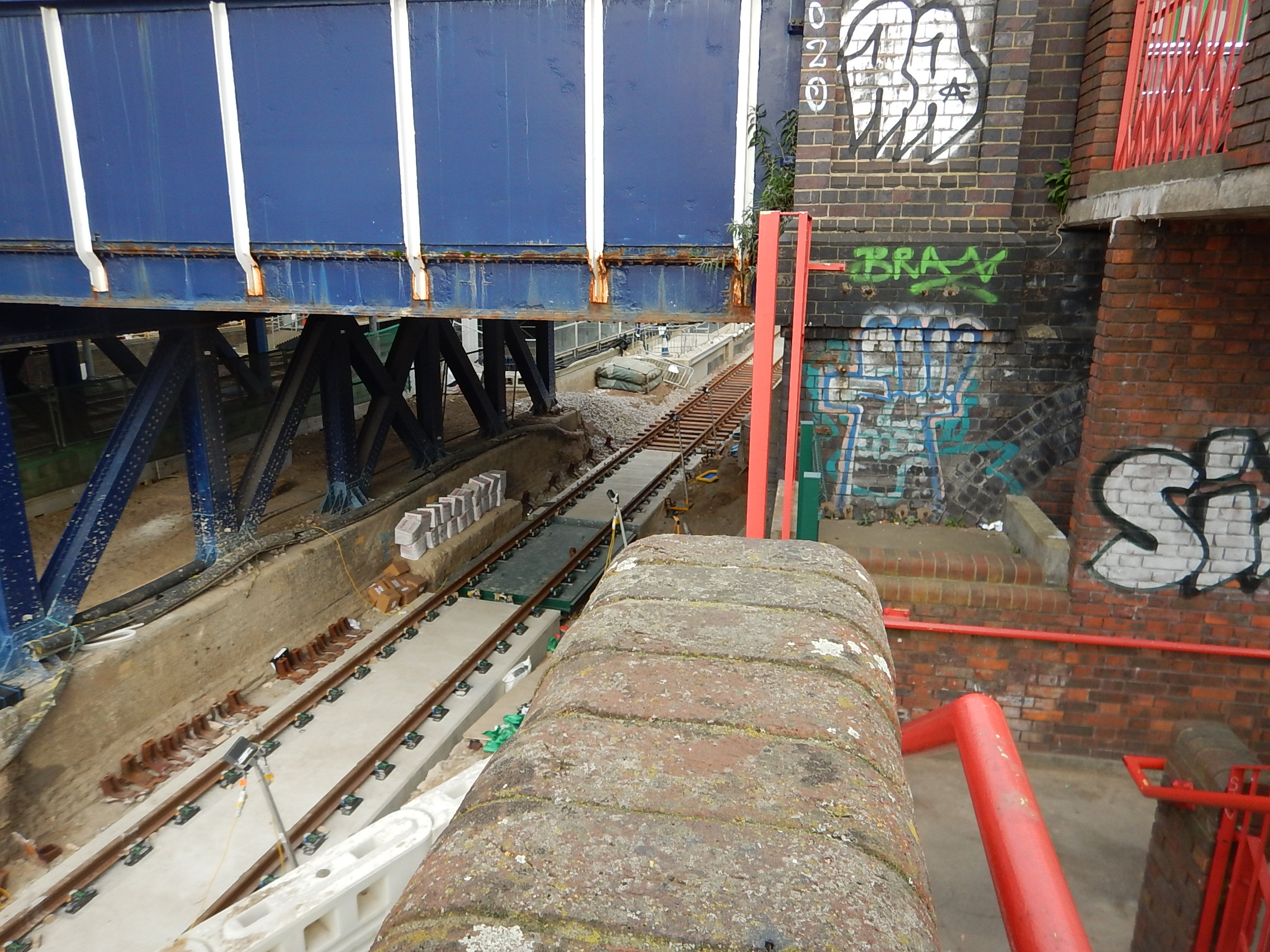 The New Track Through Tottenham Hale Station Looks Complete « The