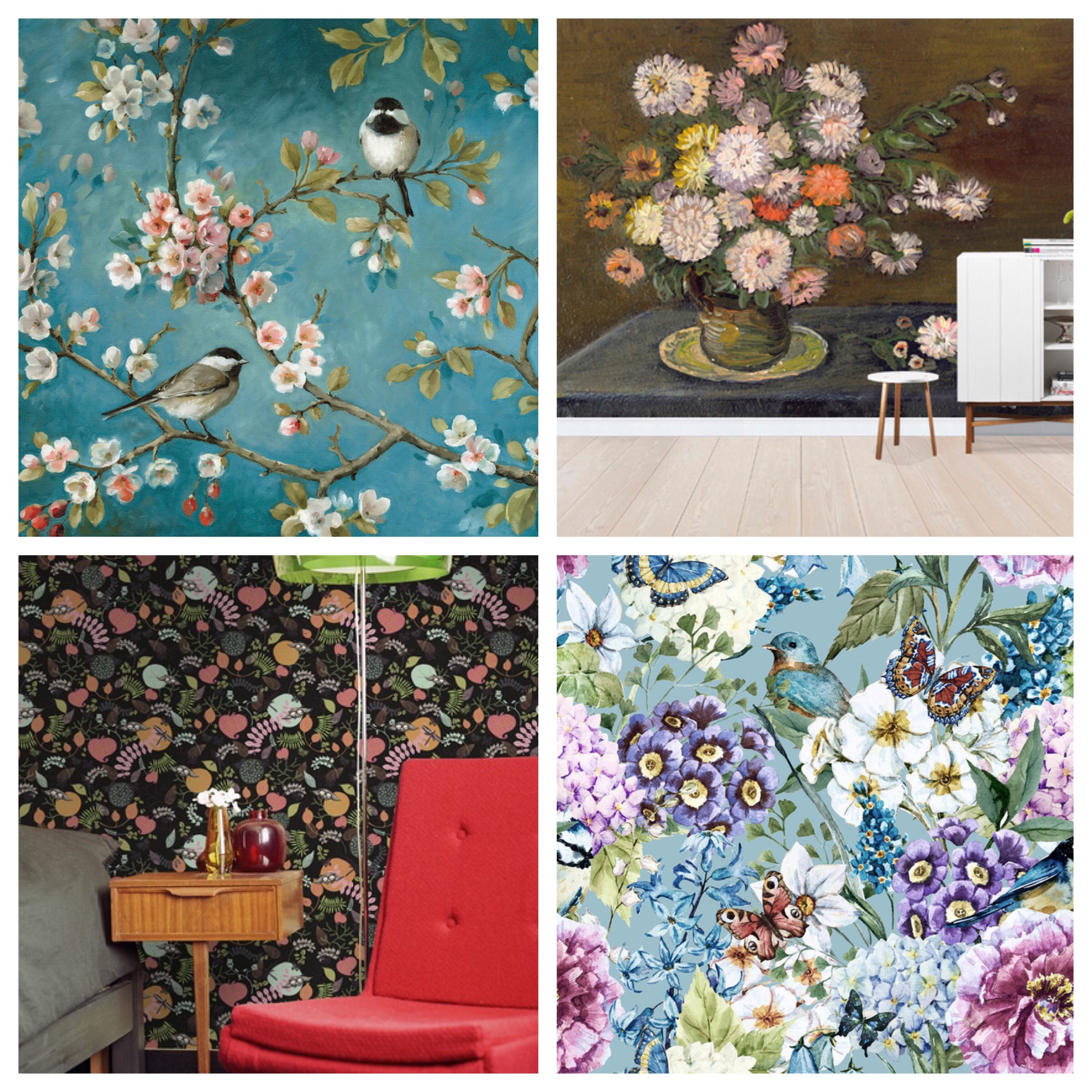 home trend [ wallpaper art ] homeblog