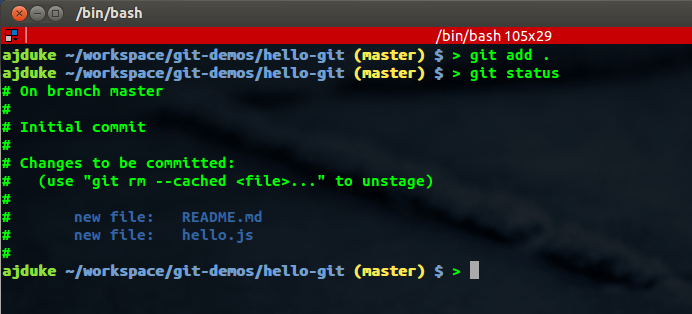 Using Git Part I Basics ajduke's blog