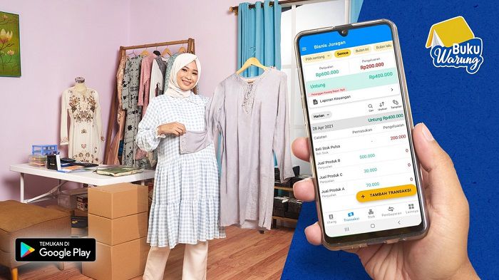 Amankan Keuangan Bisnis UMKM Dengan Aplikasi Buku Warung