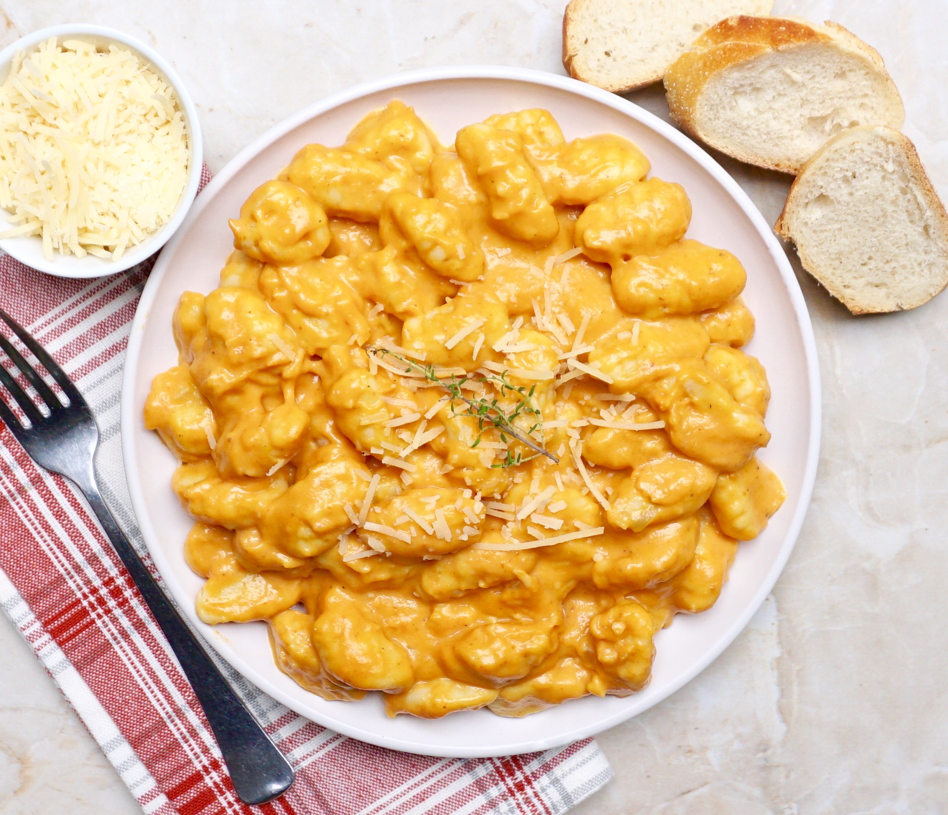 Gnocchi With Butternut Squash Bechamel Sauce Recipe