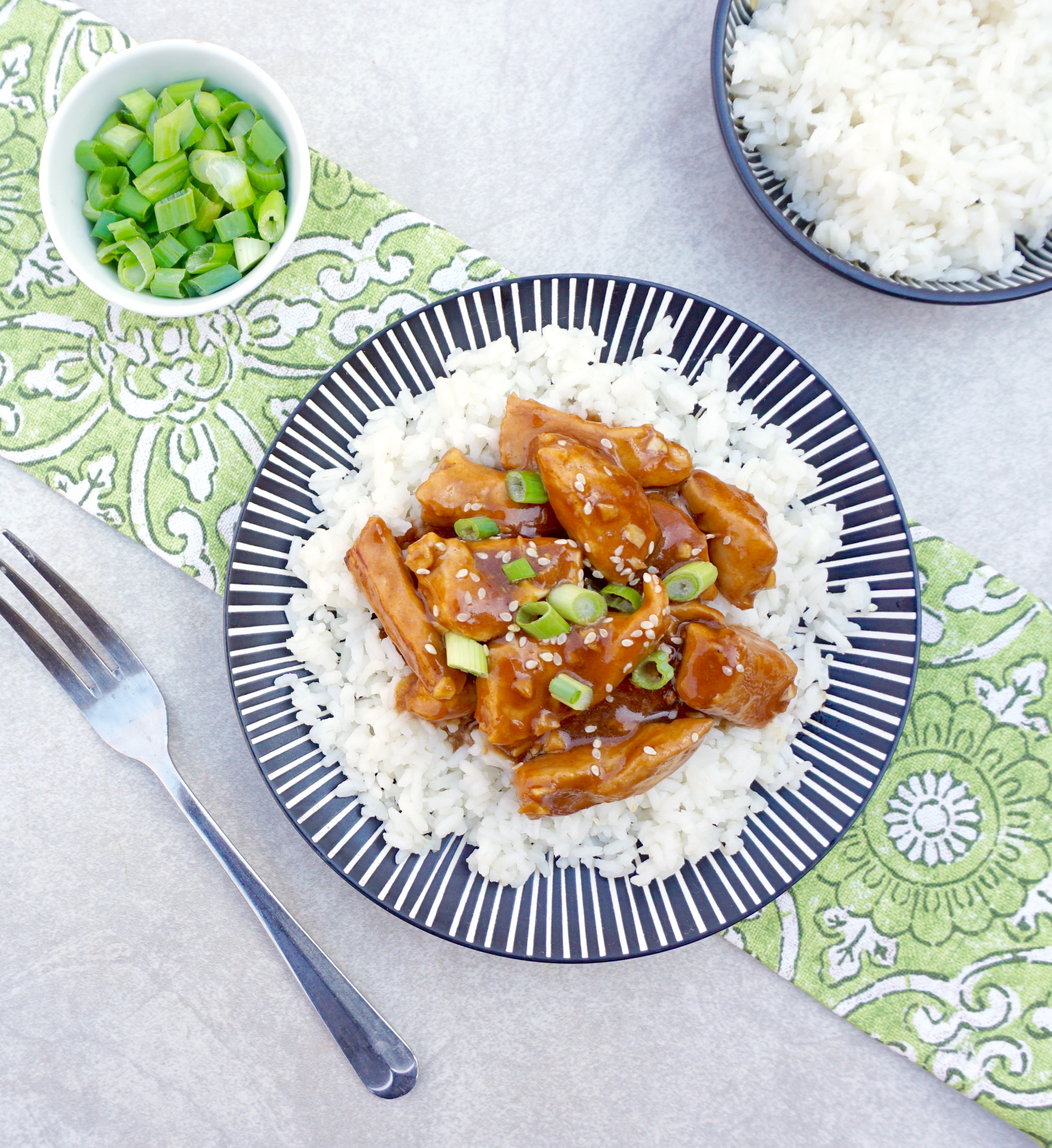 Easy Healthy Orange Ginger Chicken Dinner Recipe