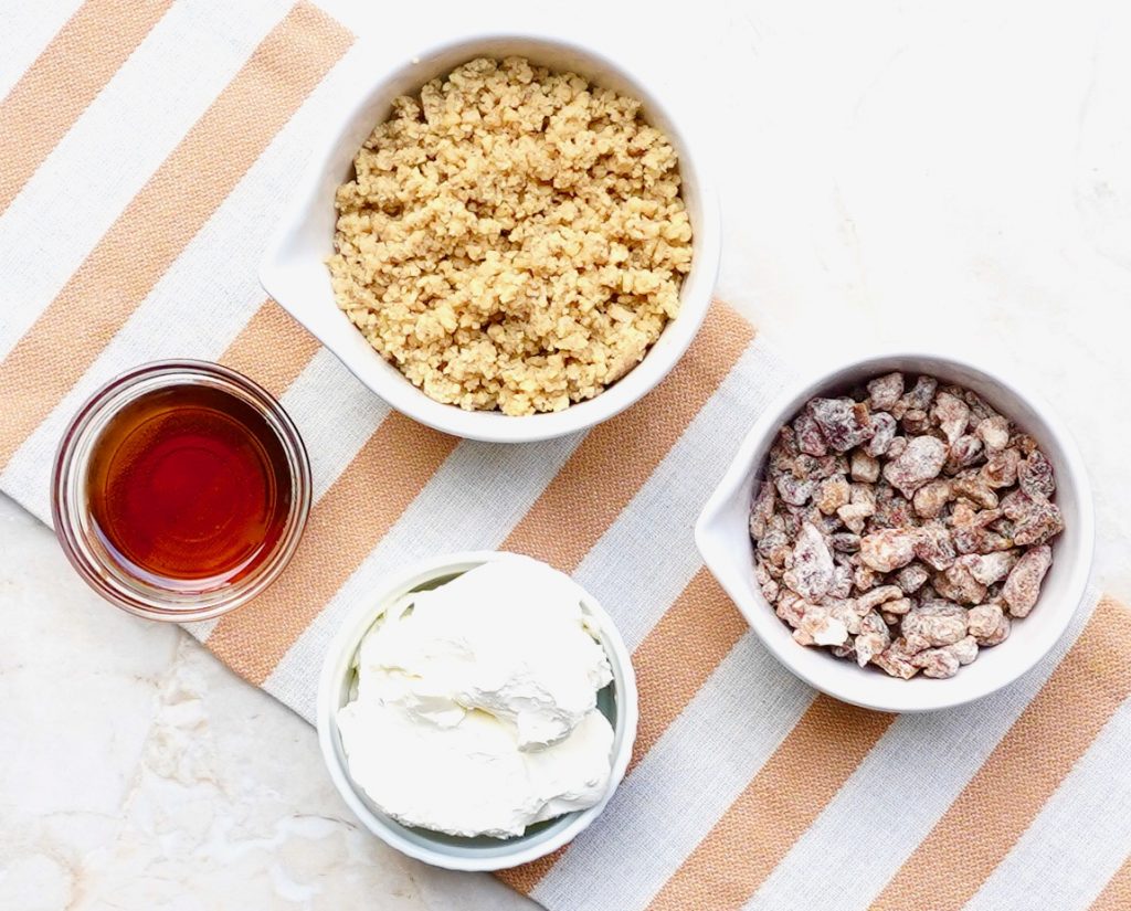 Date Nut Ball is a festive, slightly sweet cheese ball for the holidays.