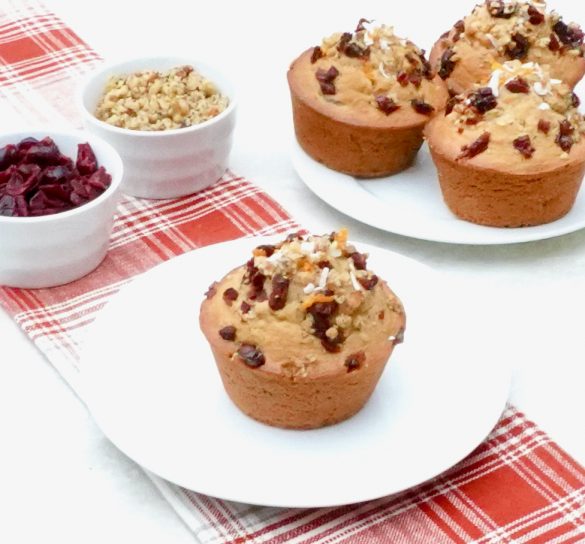 Easy Healthy Whole Grain Kitchen Sink Muffins Recipe