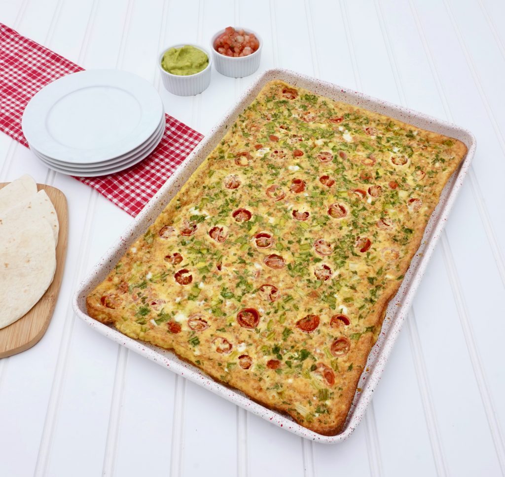 Mexican Sheet Pan Frittata with Chorizo Recipe