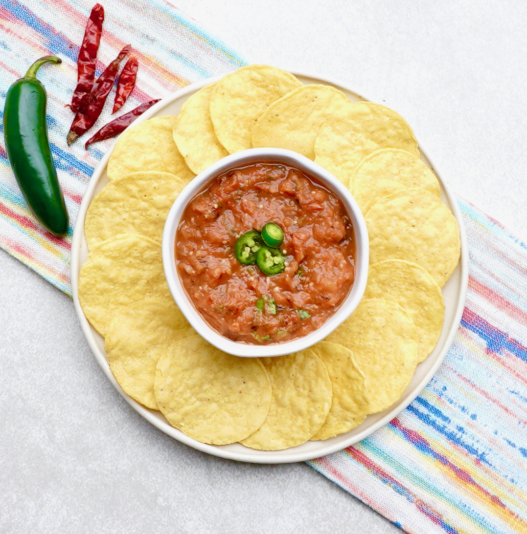 Salsa Taquera is a flavorful salsa with just the right amount of heat