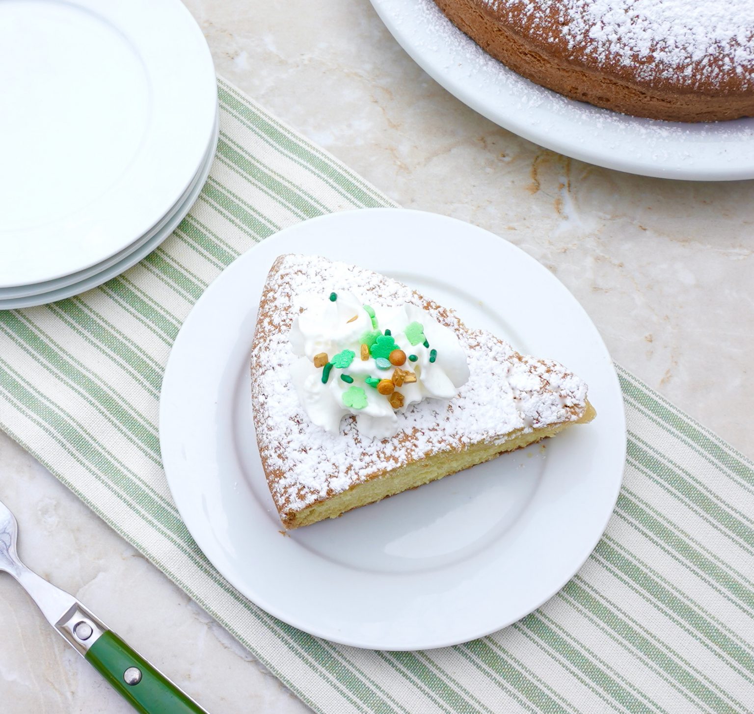 Simple Traditional Vanilla Irish Tea Cake Recipe