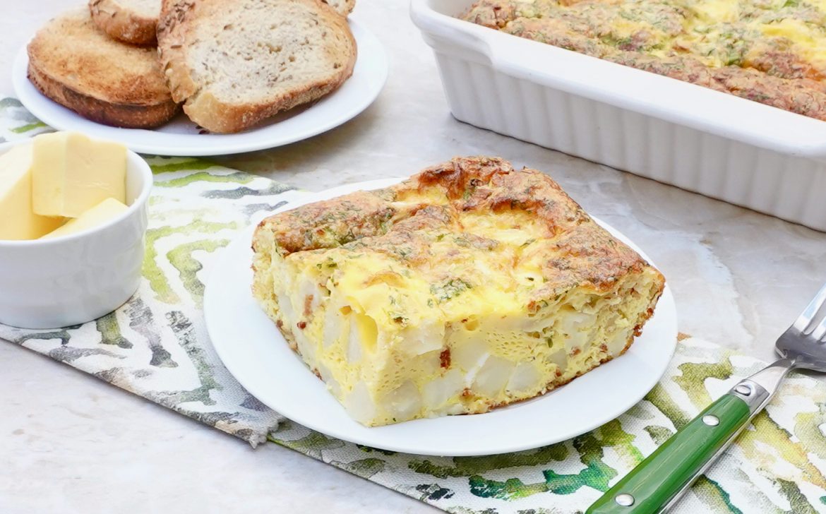 Bacon Egg and Cheese Casserole Breakfast Recipe