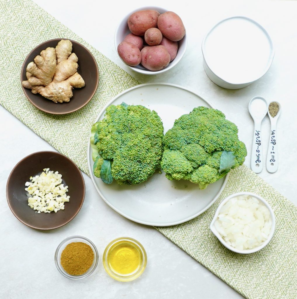 Simple Vegan Broccoli Curry Recipe with Potato and Coconut