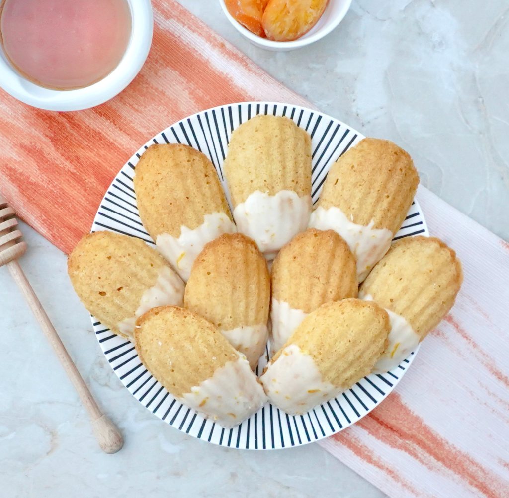 Orange Blossom Honey Madeleines Mini Cakes Recipe