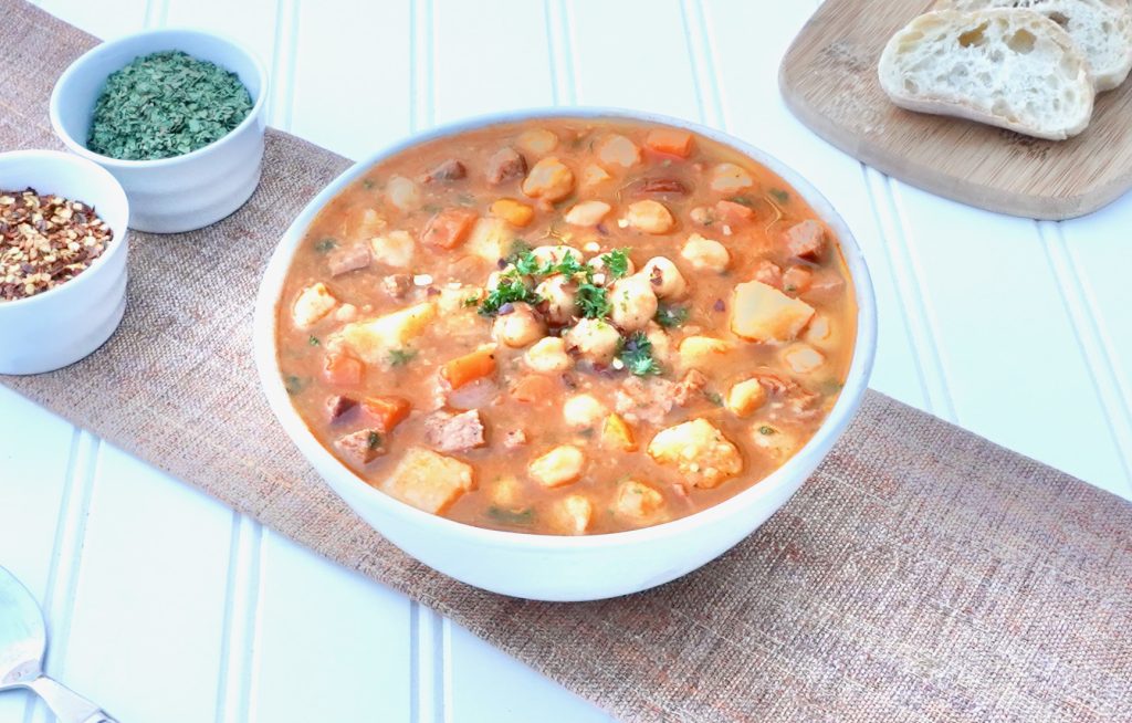 Garbanzo Bean Soup Easy Cuban Recipe AnotherTablespoon