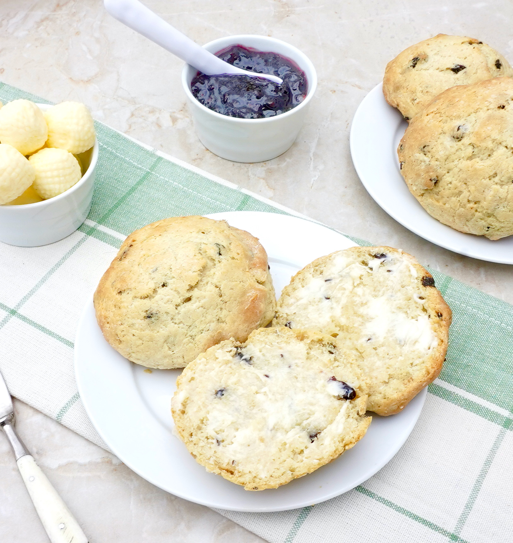 Irish Soda Scones Recipe with Currants and Caraway AnotherTablespoon