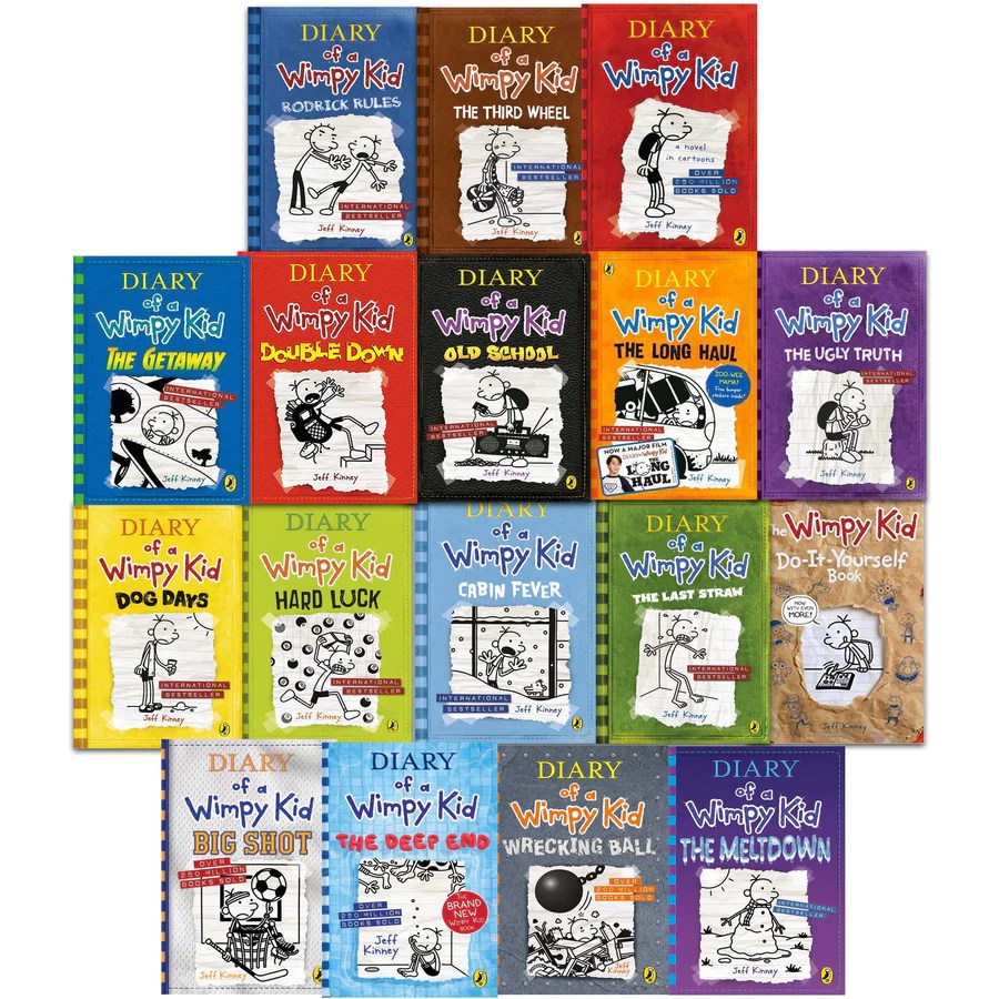 How Many Diary of a Wimpy Kid Books Are There?