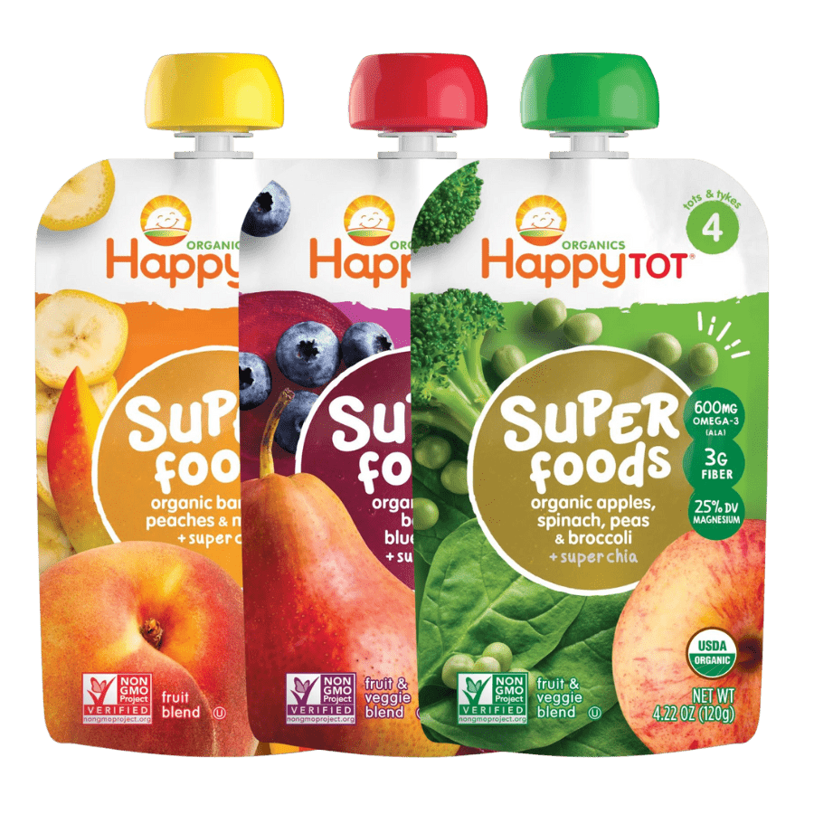 Trái cây nghiền hữu cơ Super Food (113g) 12 month+ An's Kitchen