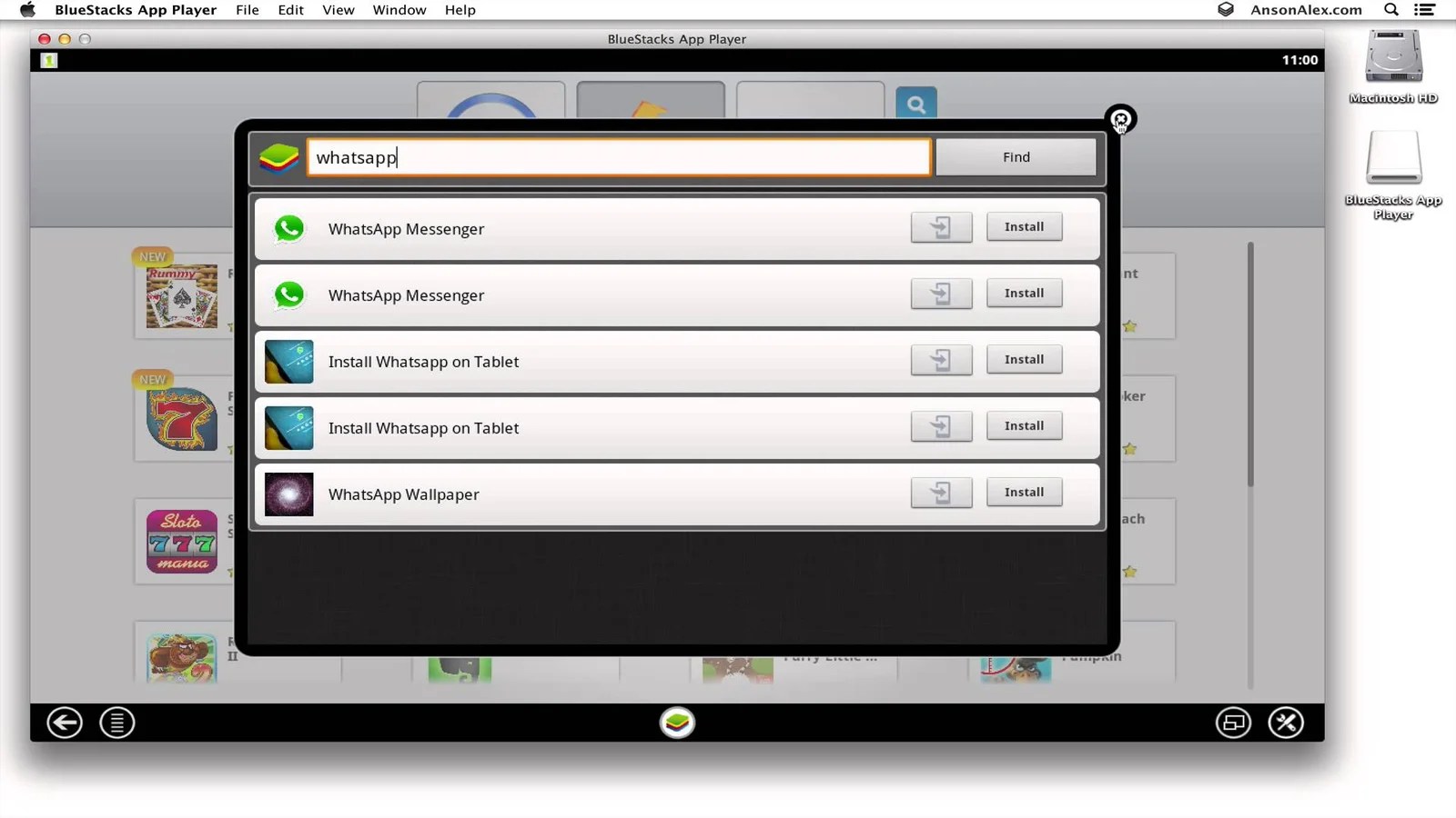 Install Whats App Mac