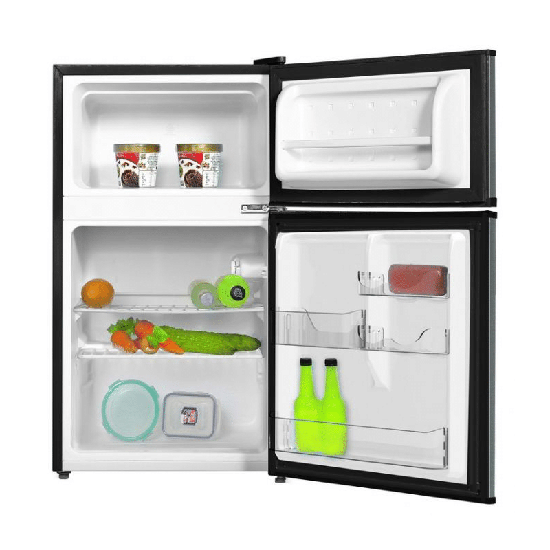 Fujidenzo Two Door Personal Refrigerator RDD35 T (Titanium