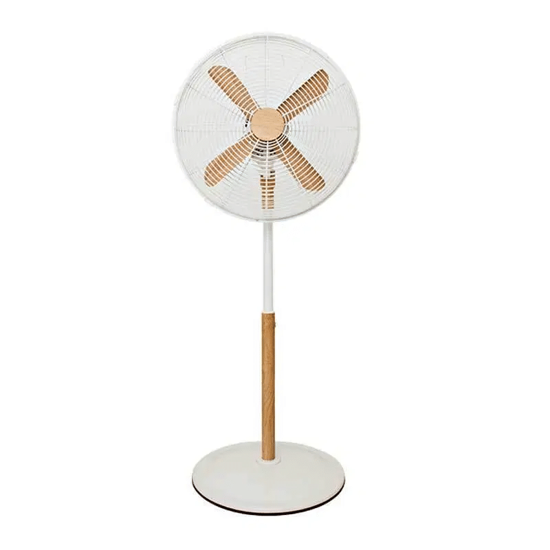 Asahi XF6077 Wooden Stand Fan White Ansons
