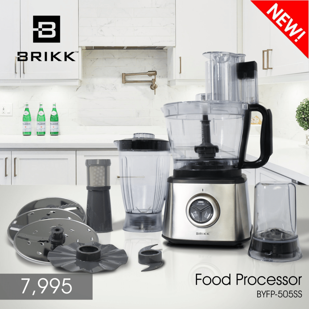 Brikk BYFP505SS Food Processor Ansons