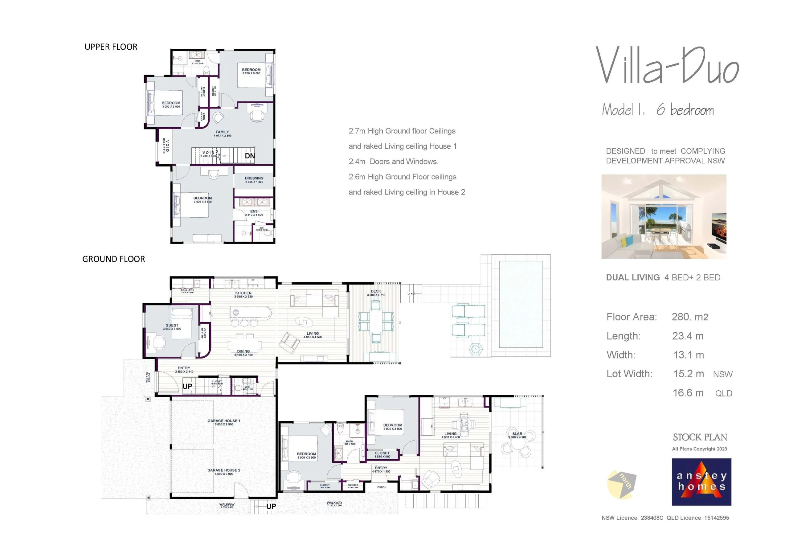 Dual Living Homes Brochure Anstey Homes
