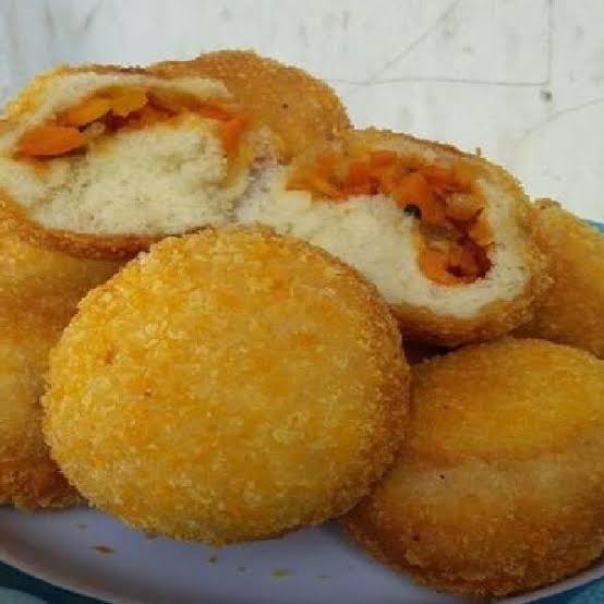 Roti isi Sayur Toko Roti Goreng BerToppi