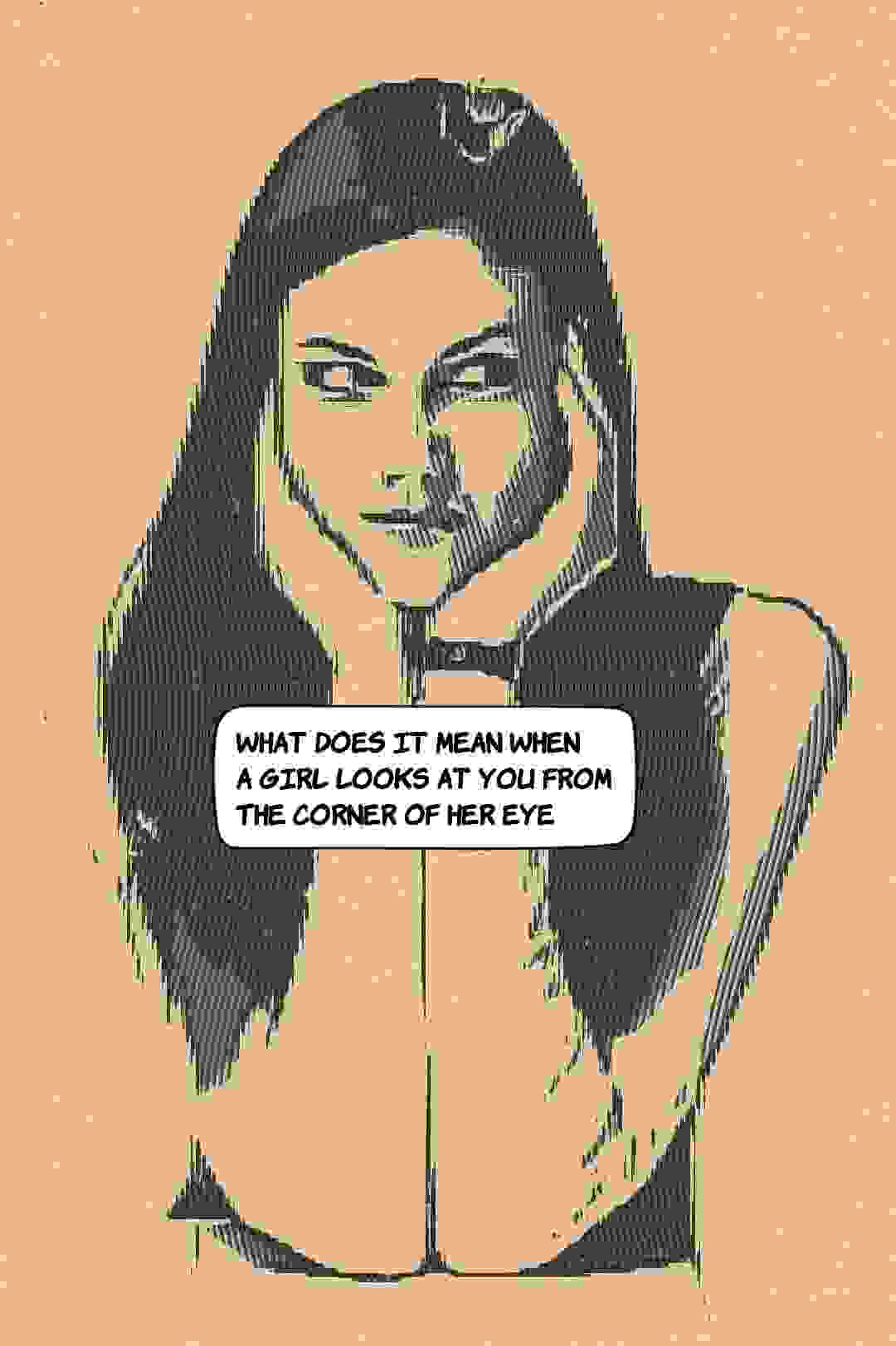 What Does It Mean When A Girl Looks At You From The Corner Of Her Eye