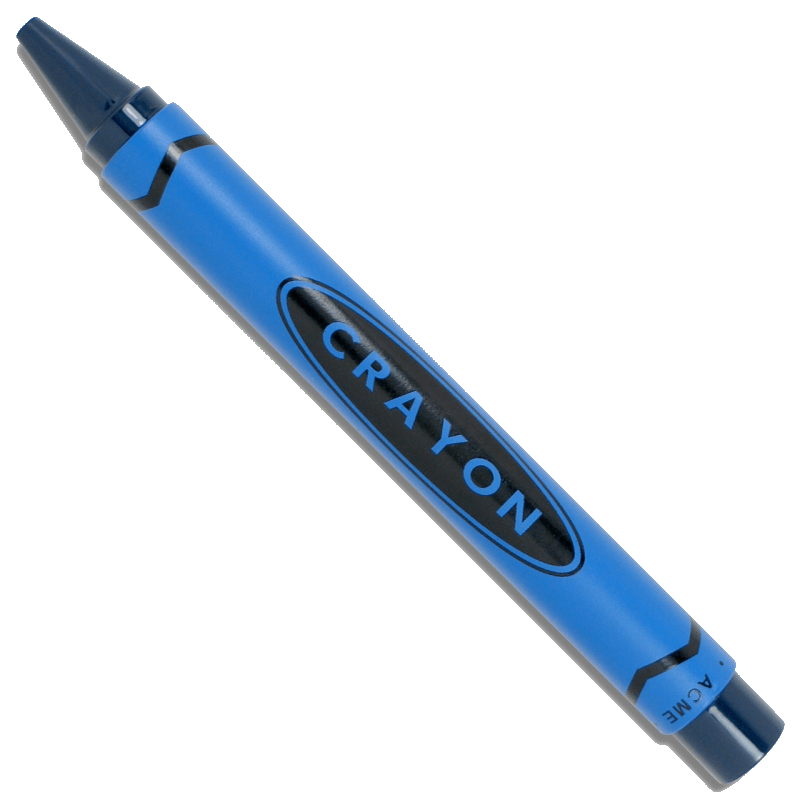 Gallery For > Blue Crayon