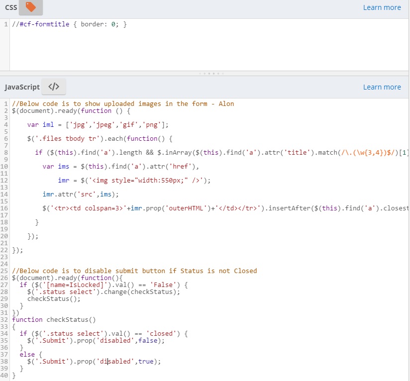 Require Status to be closed before form can be submitted Laserfiche