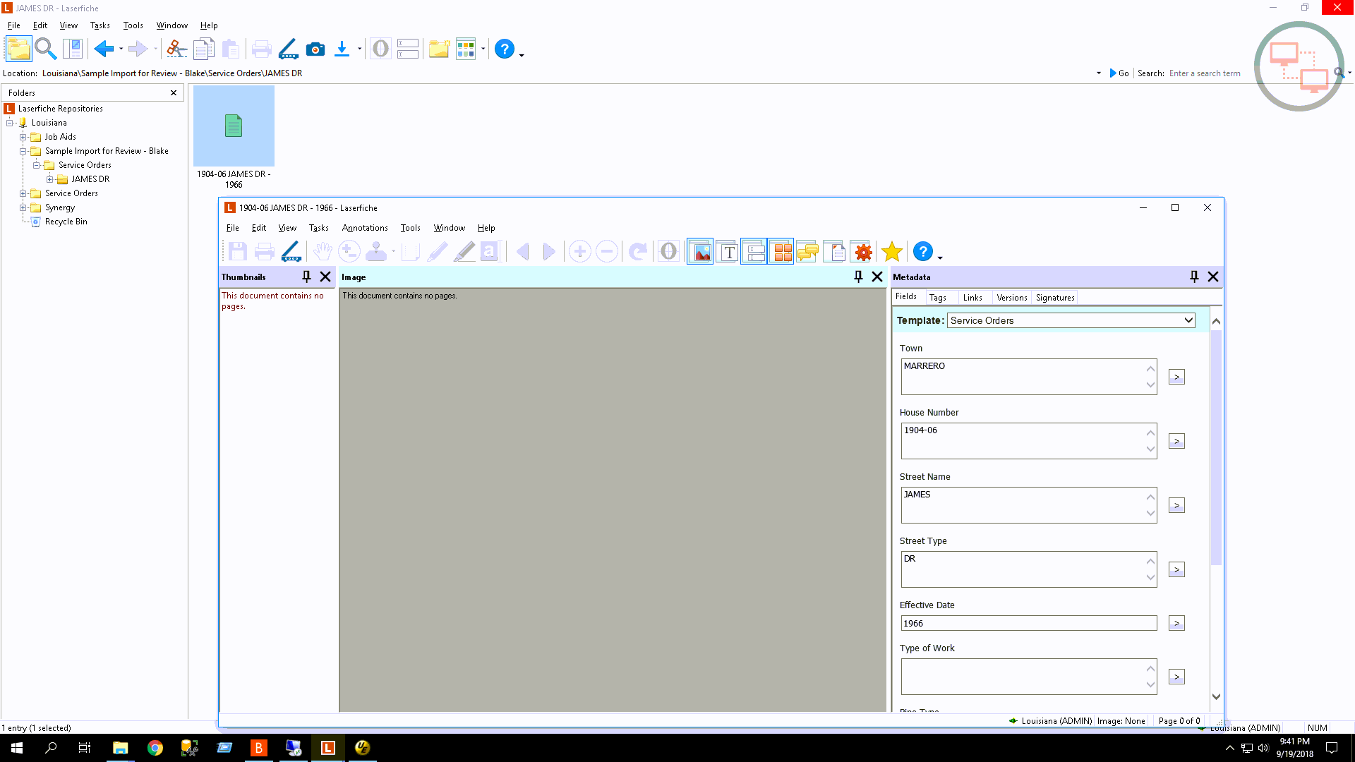 error 6410 when importing an LST file Laserfiche Answers