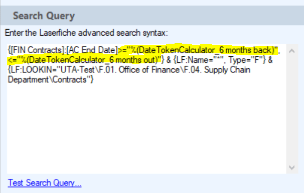 Workflow date range search syntax Laserfiche Answers
