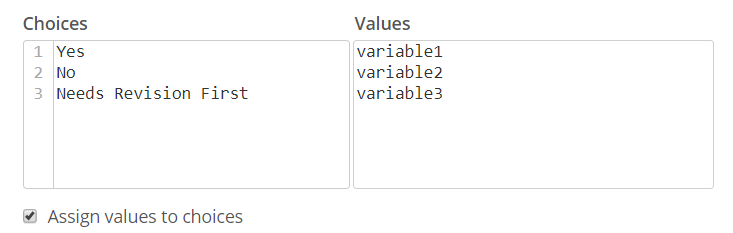 IF THEN STATEMENT If radio button choice is Yes, then (fill this field