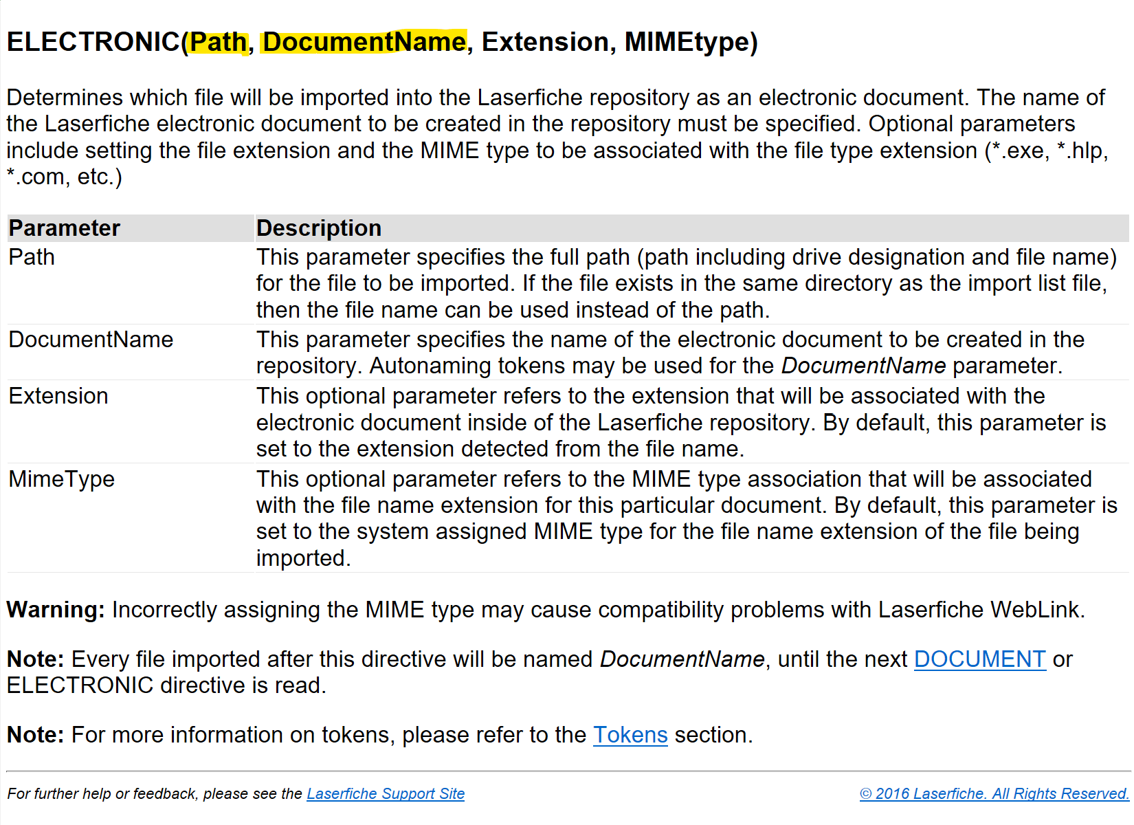 No file extension in document names when importing from LST file