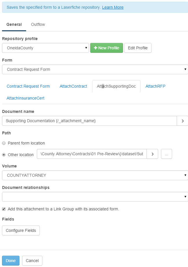 Forms creates empty folders when there isn't a file upload