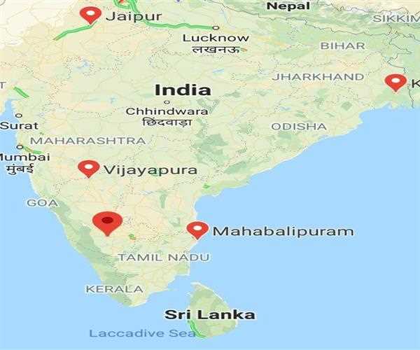 Mamallapuram In Tamil Nadu Map What do you know about Mamallapuram?