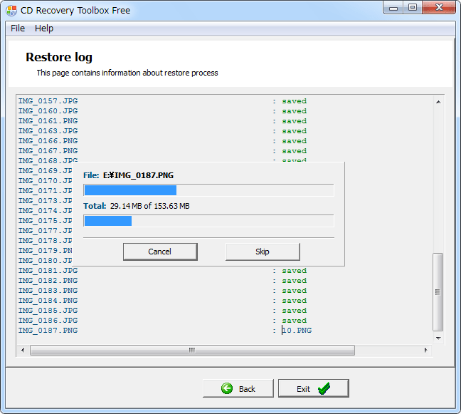 傷で読み取れないCD/DVDからファイル・データを復元できるソフト「CD Recovery Toolbox」 フリーソフト,Windows