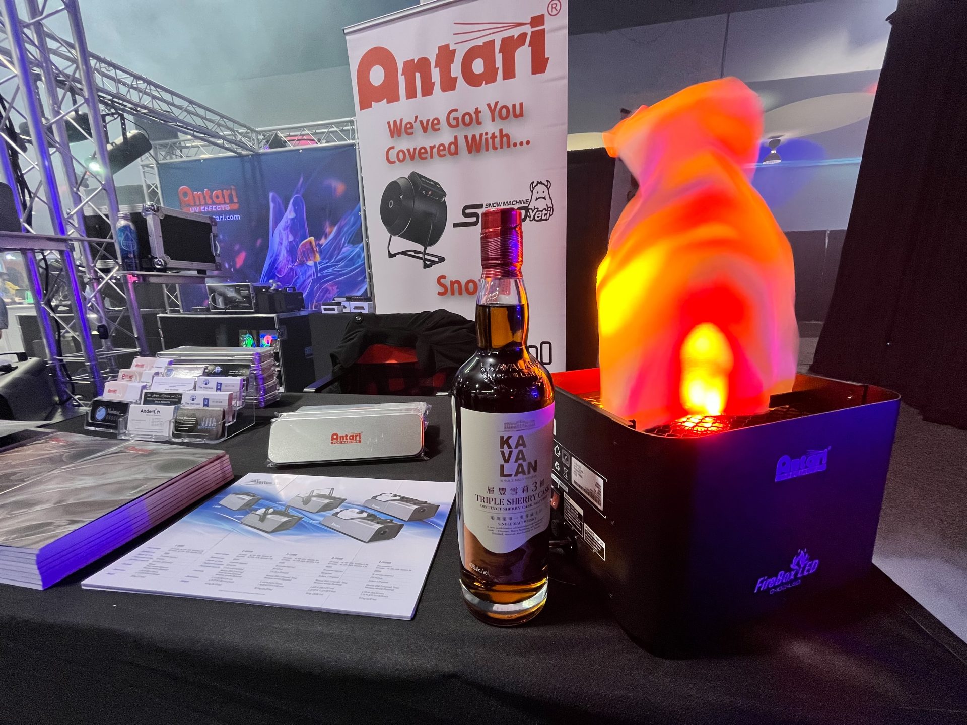 2023 NAMM Show in California Antari Lighting And Effects