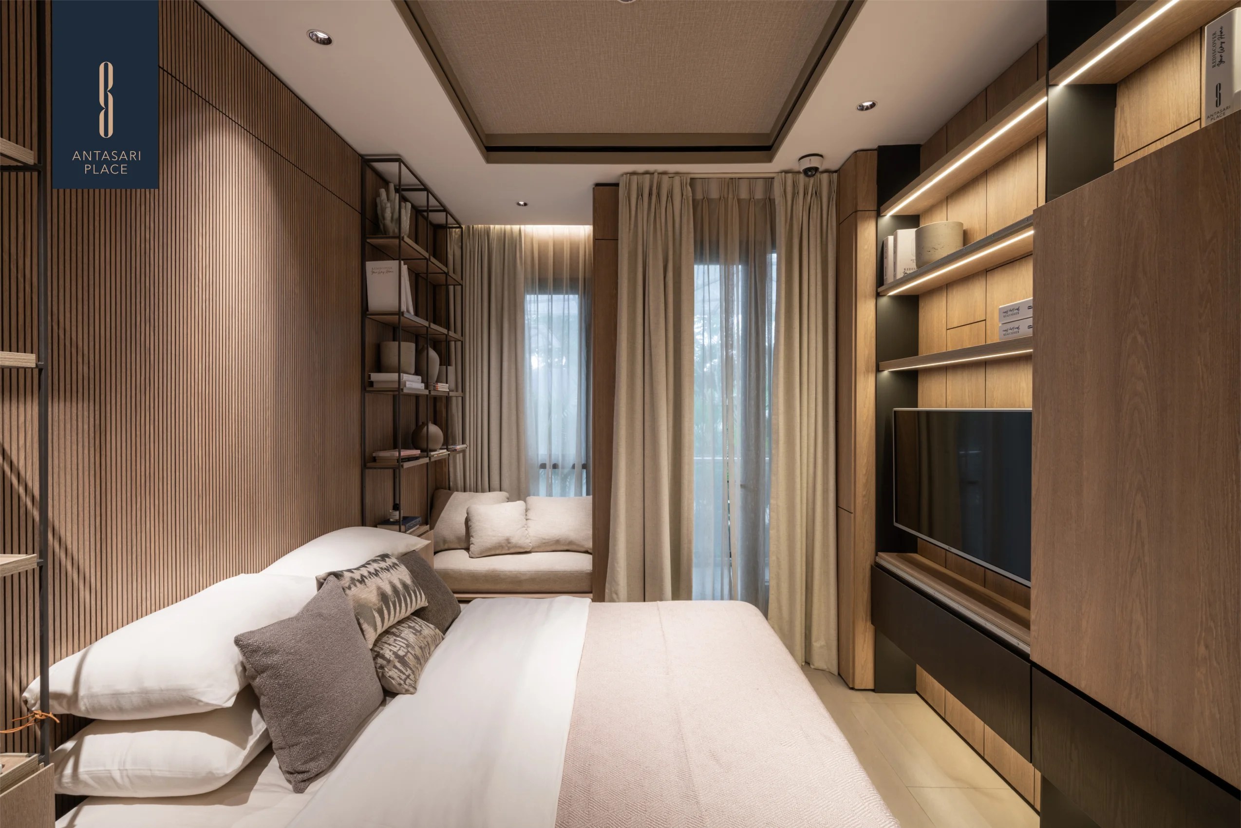 Desain Apartemen Studio yang Efisien untuk Hidup Minimalis Antasari Place