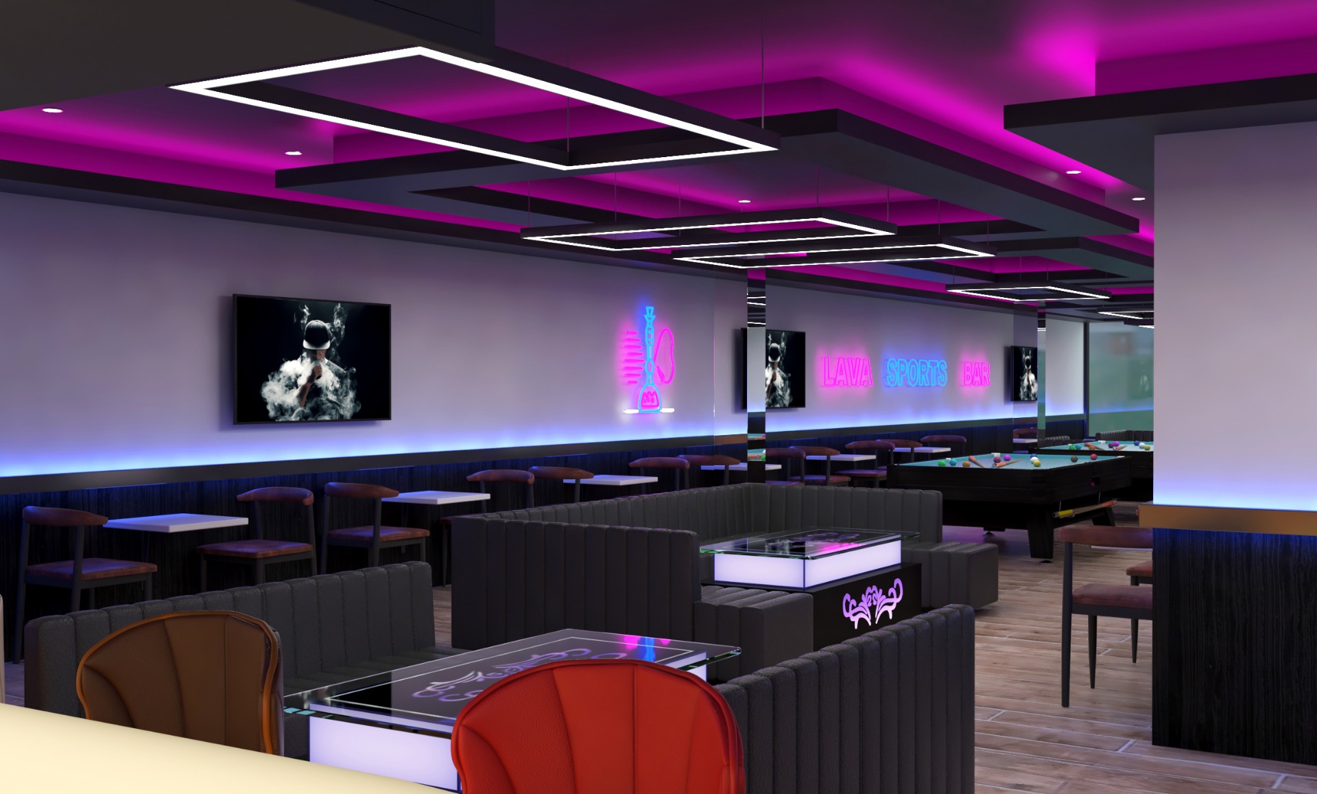 New Hookah Lounge Inside Design Nice Bar Area Store Hookah Bar Shop