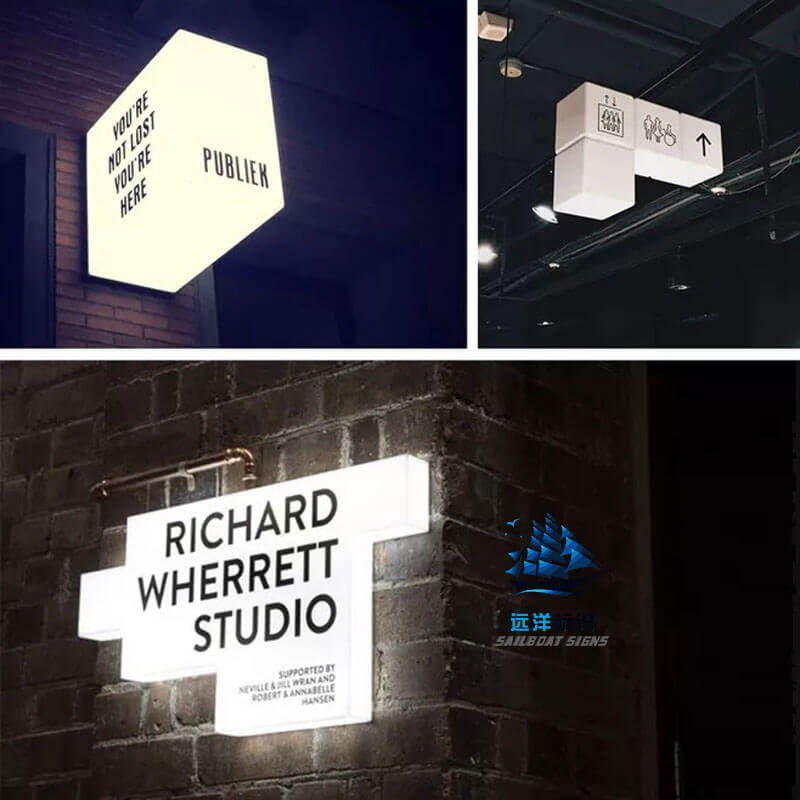 Acrylic light box & custom outdoor light box for sale