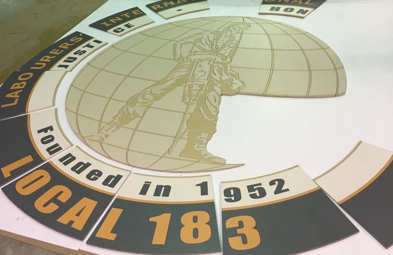 Waterjet Cutting Project Spotlight LIUNA Local 183 Antech