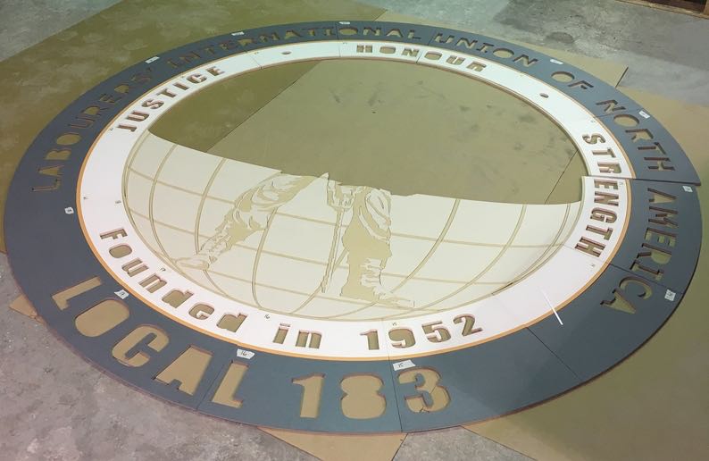 Waterjet Cutting Project Spotlight LIUNA Local 183 Antech