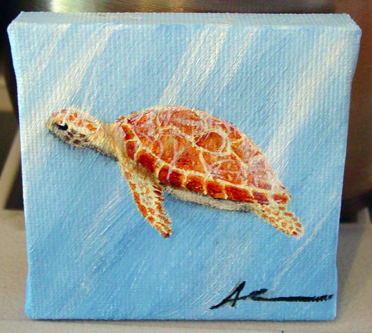 tiny painting « Antemortem Arts Fine Art & Custom Paintings