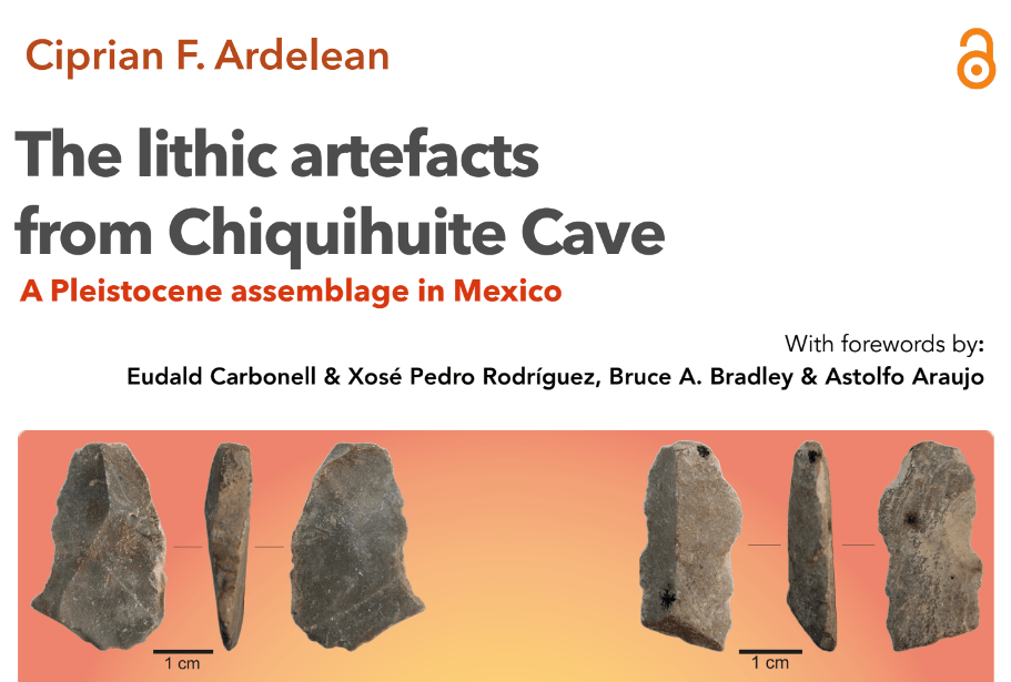 Don de livre sur la préhistoire américaine “The lithic artefacts from