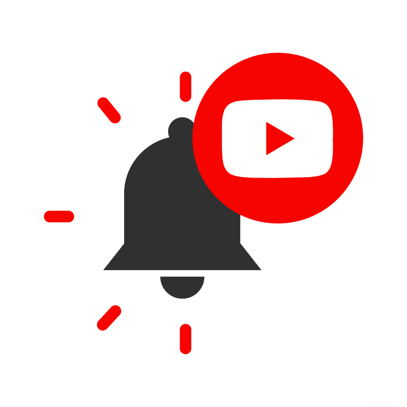 YouTube Subscribe button png vector + Notification Bell