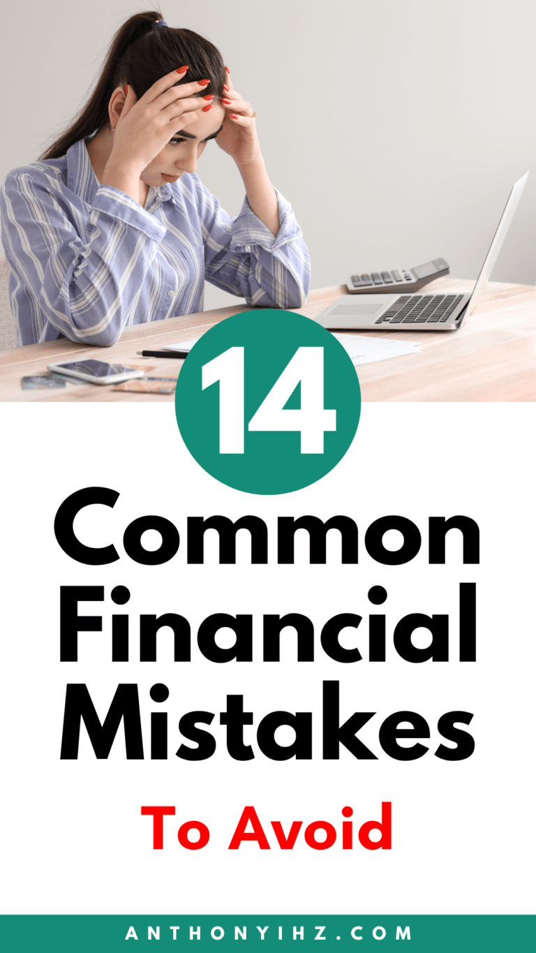 14 Most Common Financial Mistakes To Avoid At All Costs