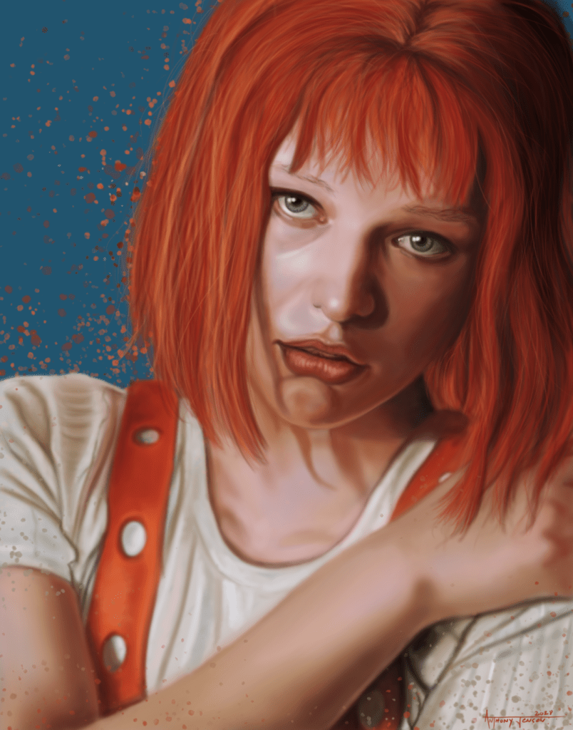Lee Loo Art | Fifth Element Art | Lee Loo Fan Art | Fifth Element Fan Art