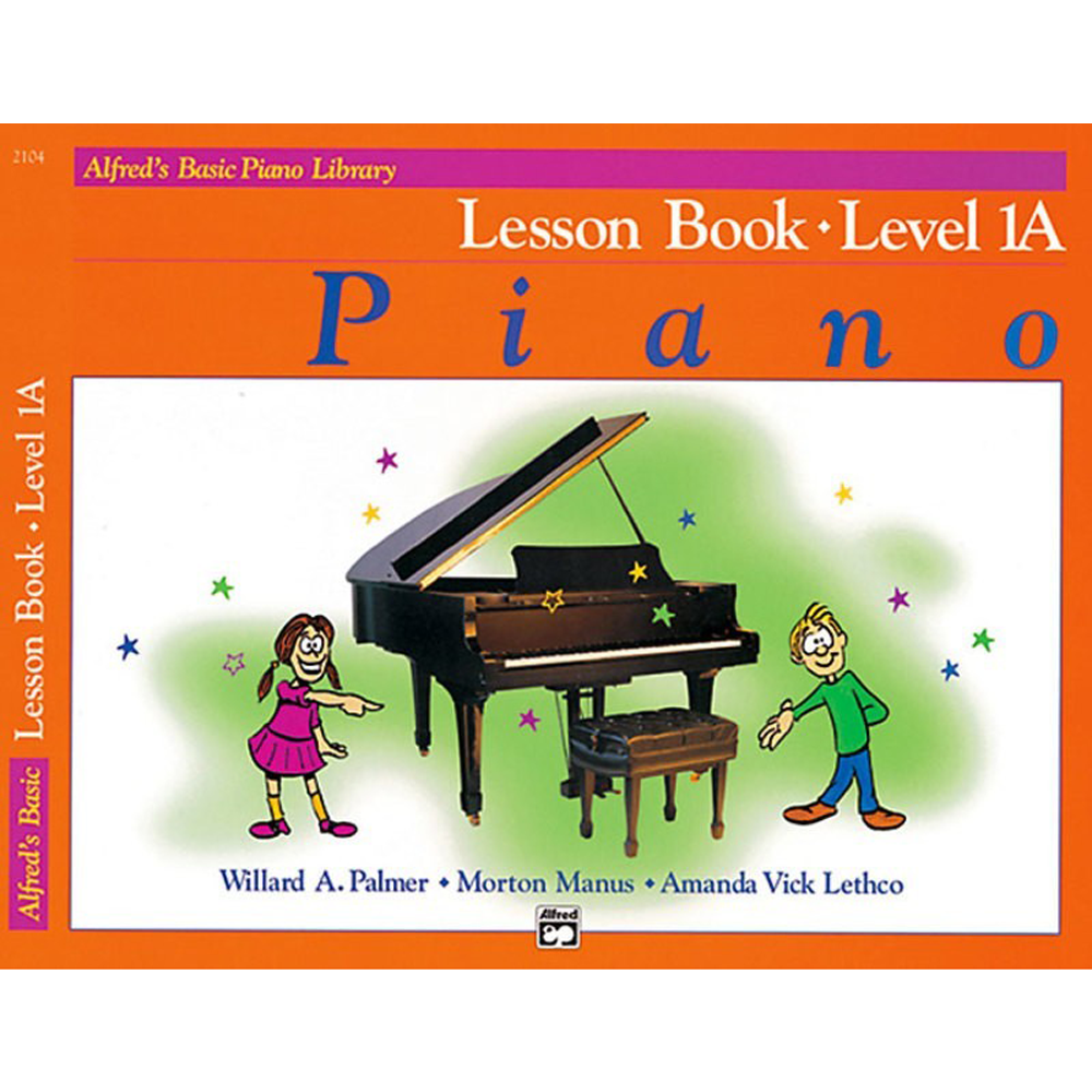 Alfred's Basic Piano Library Piano Lesson Book Level 1A Anthonys Music