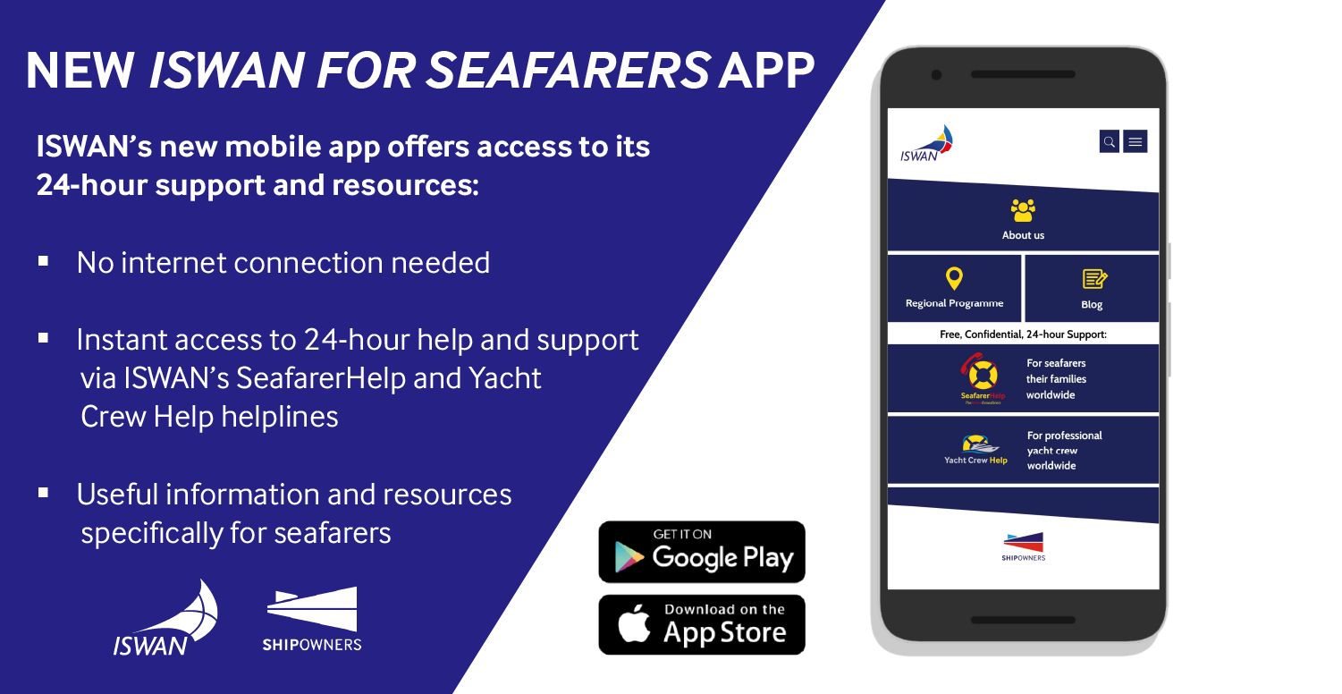 ISWAN for Seafarers app launched Antibes Yachting