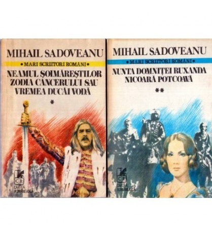 Romane Istorice Cartea Romaneasca Mihail Sadoveanu