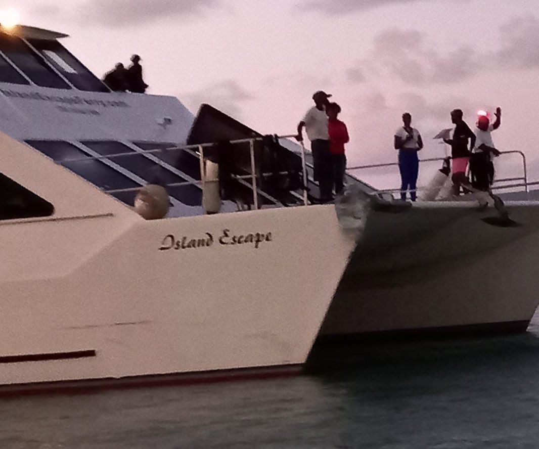 Ferry slams into cruise ship in Antigua and Barbuda Antigua News Room